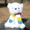 Bear Scarf Teddy Plush Toy Cartoon Stuffed Animal Dolls Kids Birthday Gifts