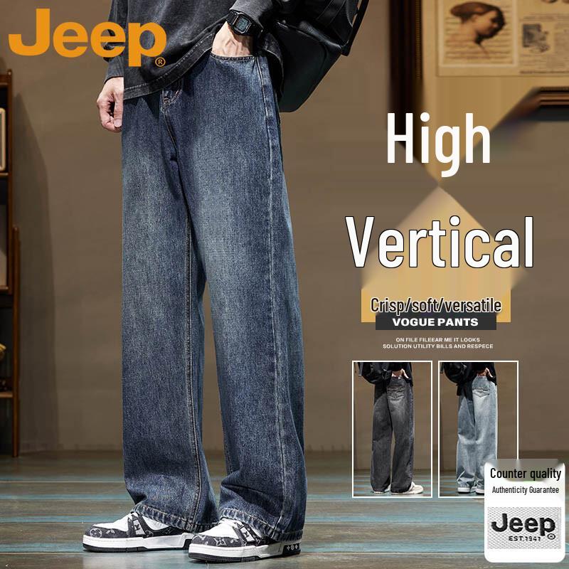 Мужские прямые джинсы свободного кроя JEEP 4XL