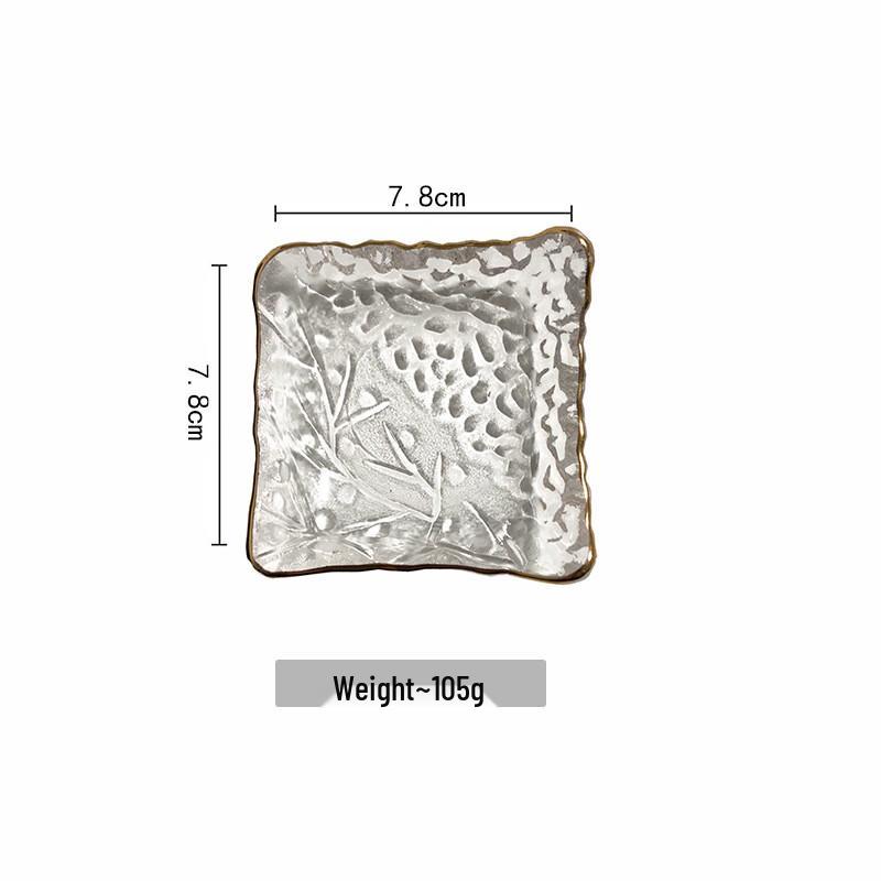 Decorative Glass Sauce Dish