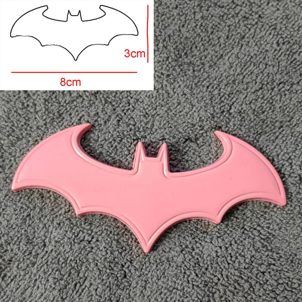 

3D Bat Shape Car Stickers Auto Moto Decoration Sticker Decal Motorcycle Automobiles Phone Styling Accessories great for daily use