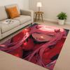 Sexy Girl Zero Two DARLING In The FRANXX Cartoon Living Room Non-Slip Area Rug Carpet for Bedroom Sofa,Easy Clean Home Doormat