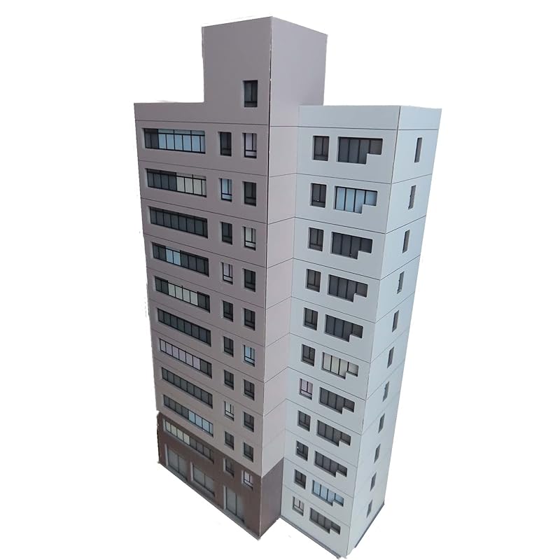 

[Fuki no Me] High-rise building 11 for N scale