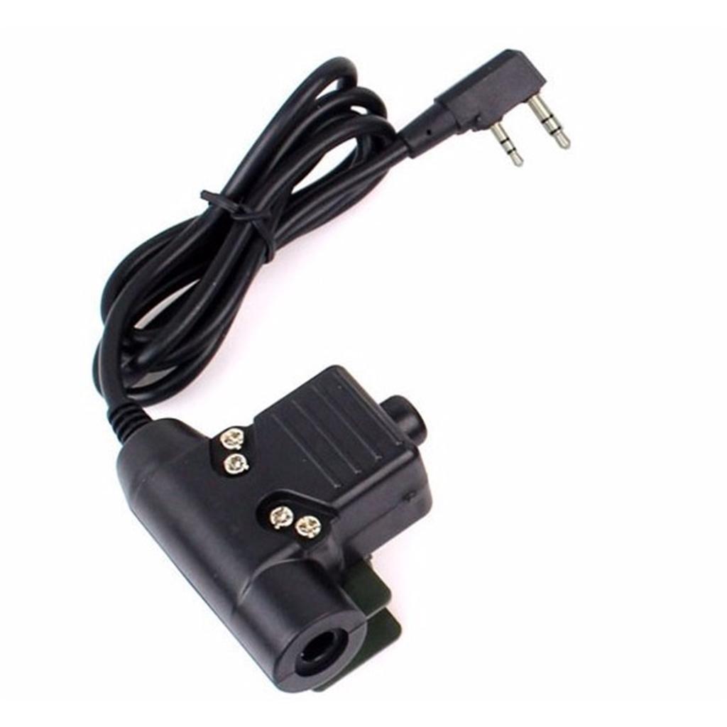 Z Tactical Throat Mic Z003 Air Tube Headset with U94 PTT for Two Way Radio BaoFeng UV-5R UV-5X UV-82 TYT TH-UV8000D Retevis H777
