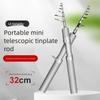 1.5m-1.8m Telescopic Fishing Rod Glass Fibre Fishing Pole Full Kits Casting Rod Spincast Fishing Reel Feeder Rod Combo