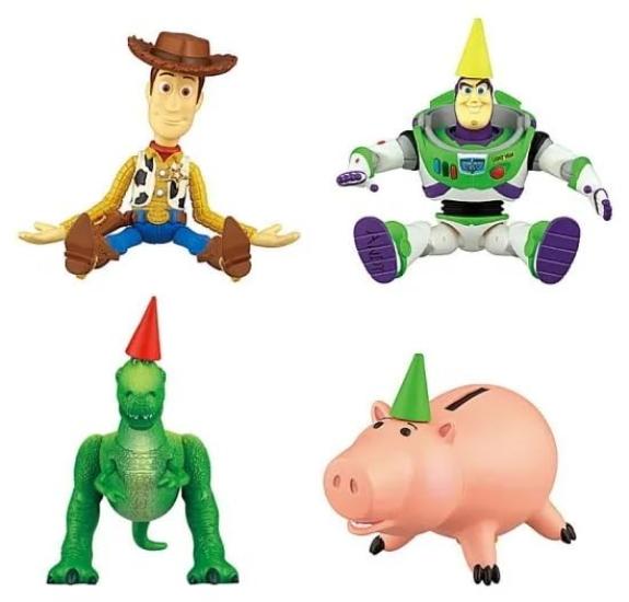 Happy Birthday to you set of 4 Gacha ToyStory [Complete types]