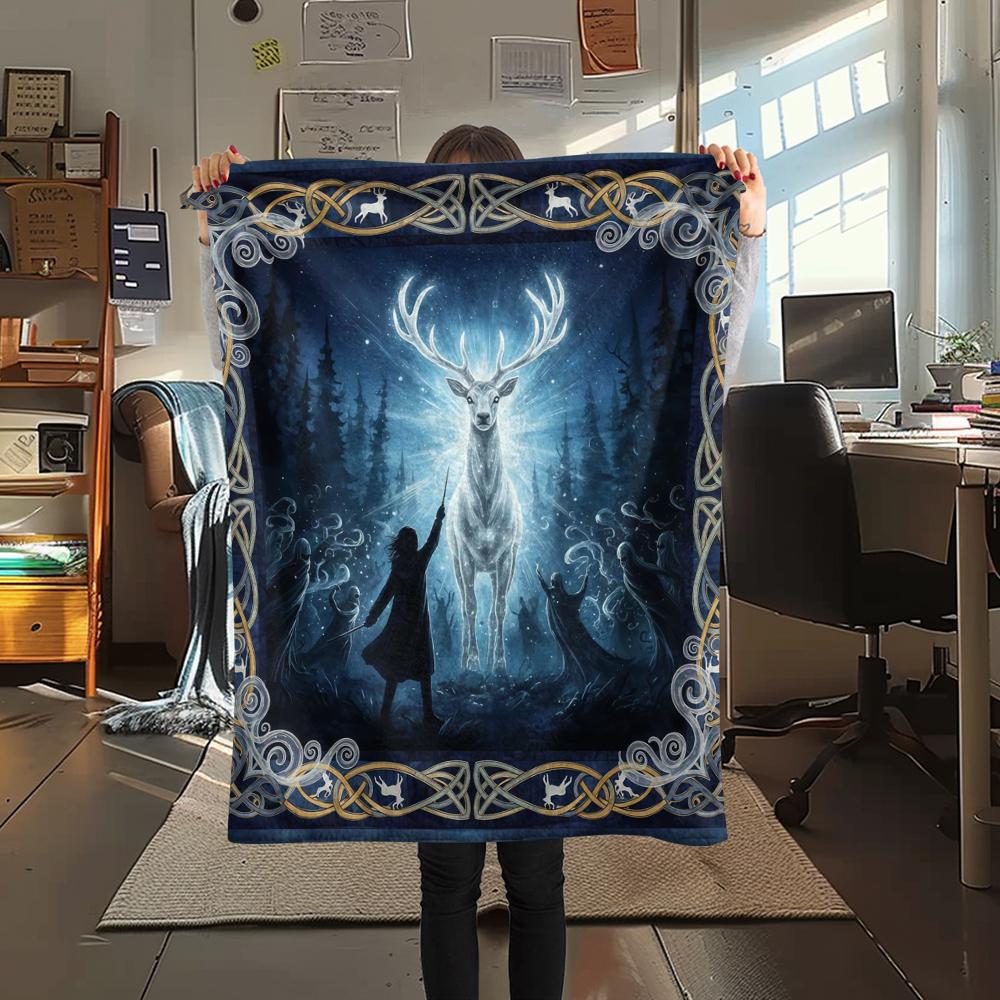 1 Stück Flanelldecke mit Cartoon-Druck, Hohe Qualität, Bequem für alle Jahreszeiten, Heimdekoration, Wärme und Komfort, Perfekt als Weihnachts- oder Geburtstagsgeschenk