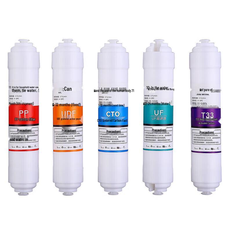 SOR Korean Quick-Connect 5-Stage RO Water Purifier Filter Set