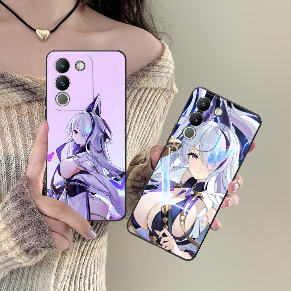 Azur Lane Unzen Matte TPU Mobile Phone Case for VIVO Y77 76 75 74 73 72 58 56 55 51 50 38 36 Y19 Y18 Y03 Y01 5G Colorful Cover