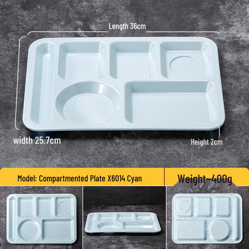Melamine Divided Cafeteria Tray