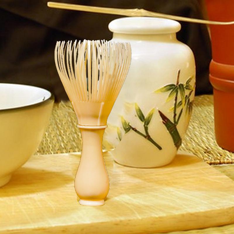 New Kitchen Accessories Matcha Green Tea Powder Whisk Teaware Japanese Ceremony Bamboo Chasen Tea Tool Tea Brush