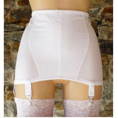 Reggicalze in pizzo sexy: Minigonna a 6 fibbie, a vita alta, elastica, antiscivolo, regolabile