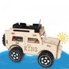 6 In 1 Wood Car Building Kits with Helicopter Tank STEM Kits DIY 3D Wooden Puzzles Craft Projects Science Set for Kids Boys