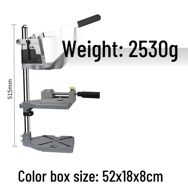 Mini Suport Electric de Găurit: Polizor unghiular multifuncțional și mașină de găurit cu menghină specială cu nas plat