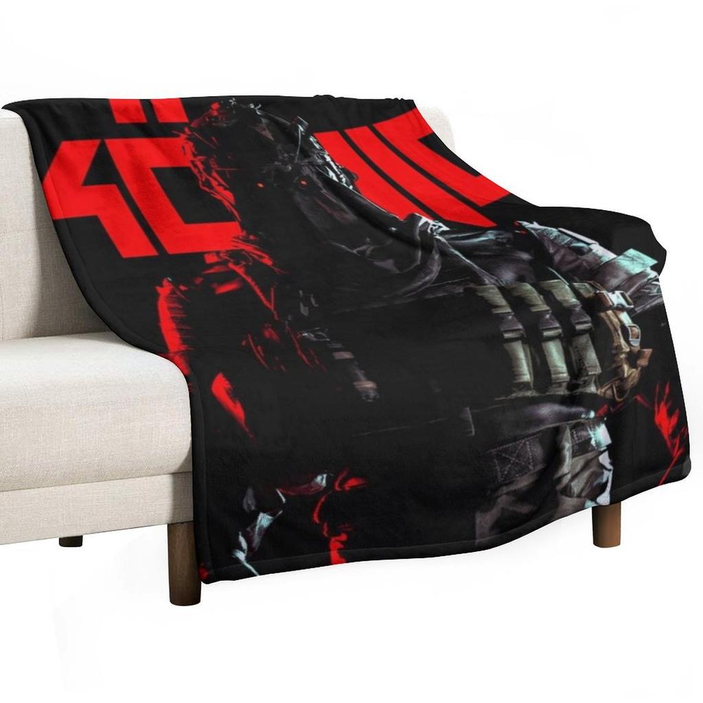 K?NIG-RED Throw Blanket Bed linens Retros Baby Nap Blankets