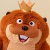 Hot High Quality Anime Hoppers Plush King Georges Tom Lizard Soft Stuffed Animal Beaver Plushie Doll Toy Birthday GiftKid
