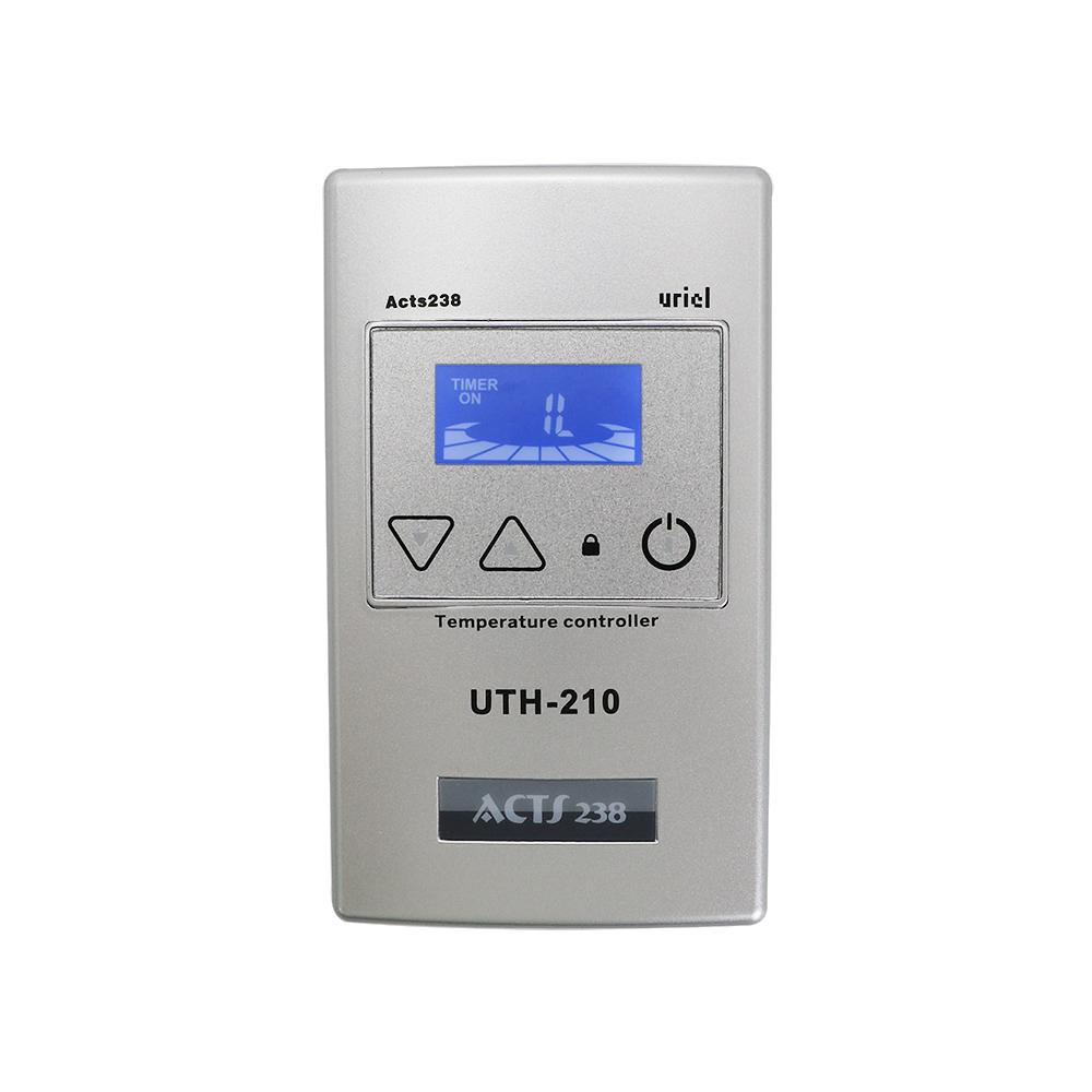 UTH-210 18A High Power Electric Heating Temperature Controller Electric Heating Film Sweat Room Intelligent Thermostat Yoga Room Thermostat