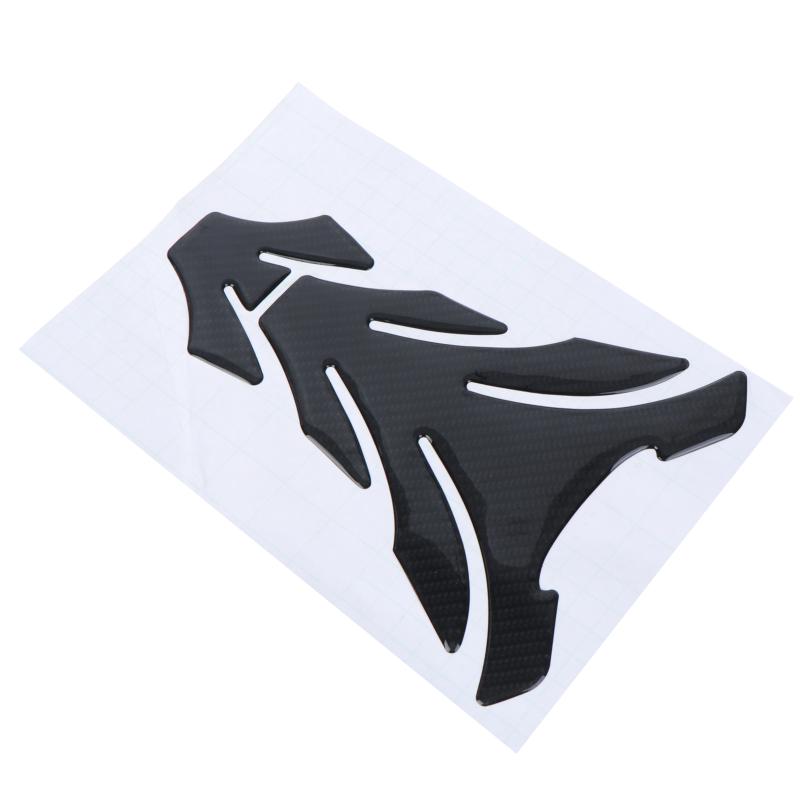 1Pcs Carbon Fiber Motorcycle Fuel Tank Protection Sticker for  MT07 MT09 FZ07 FZ09 Motorbike Parts