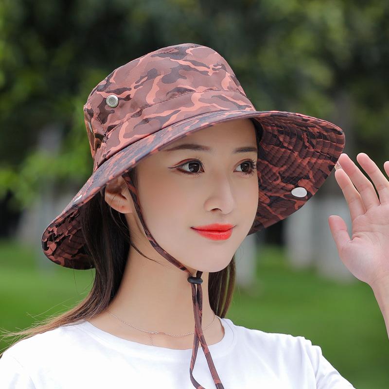 Hat men's summer sun hat outdoor breathable sun hat men's cycling hat bucket hat mountaineering fishing sun hat