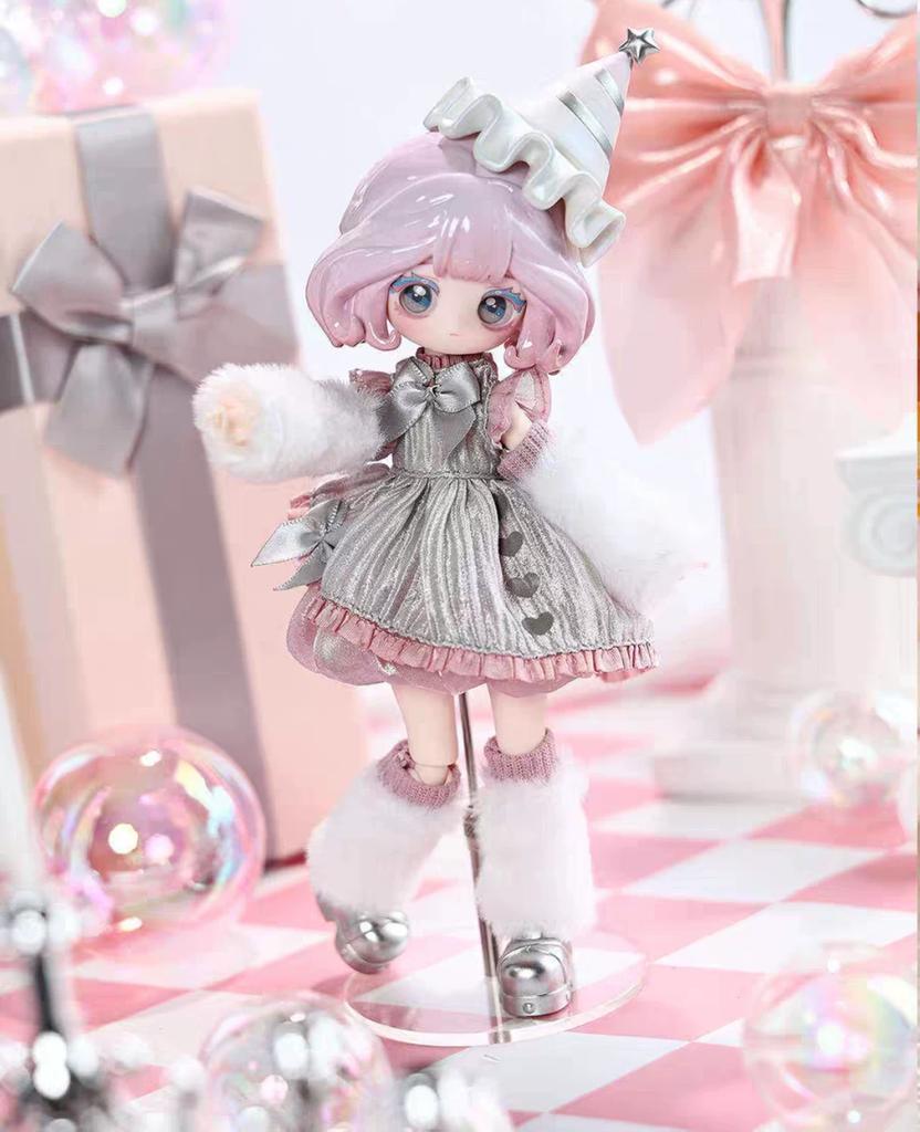 Lululing Secret Contract Series 1/8 Scale Bjd Blind Box Cute Collectible Action Figure Doll Gift For Fans Home Desk Shelf Decor