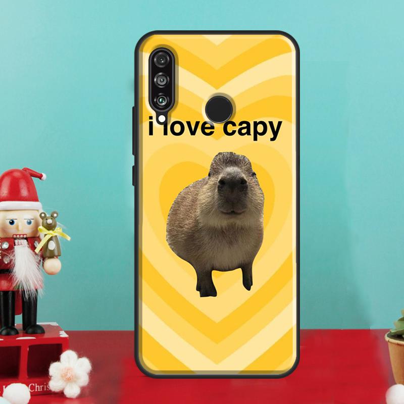 Capybara Cute For Huawei Nova 5T 10 9 SE 12s 11i 12i Y91 Y90 Y60 Y70 Y72 Y61 P20 P30 P40 Lite P60 Pro Case