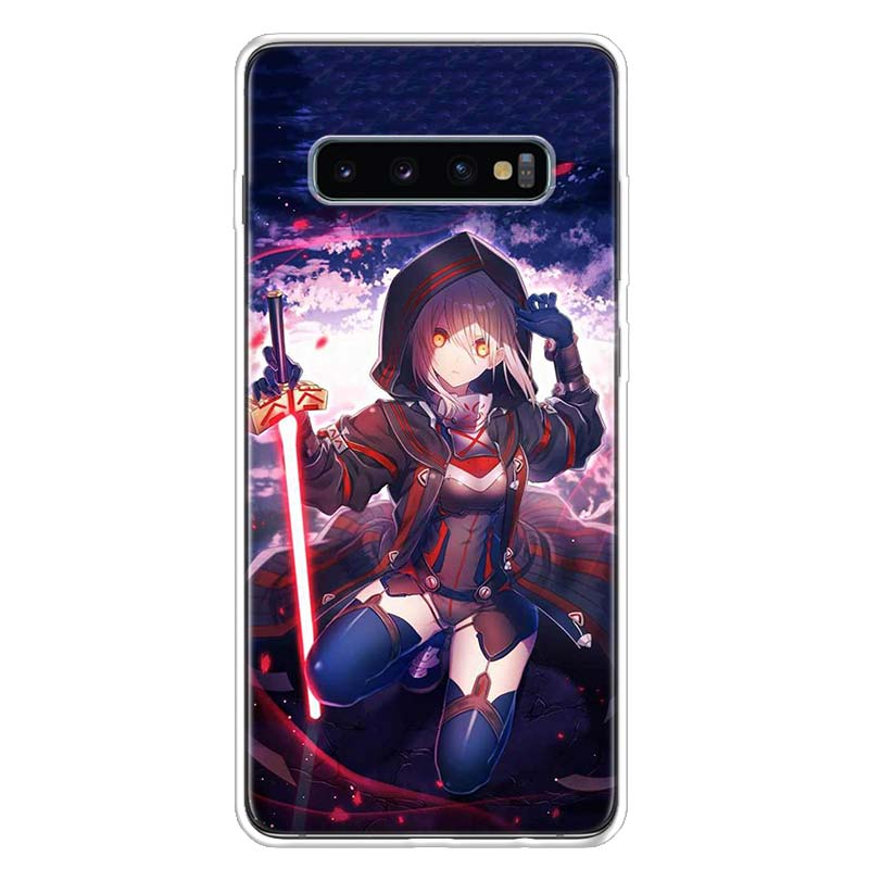 Fate Stay Night Phone Case Cover For Samsung Galaxy A12 A22 A32 A52 A72 A02S A51 A50S A31 A20S A10S Note 20 Ultra 10 Plus Galaxy