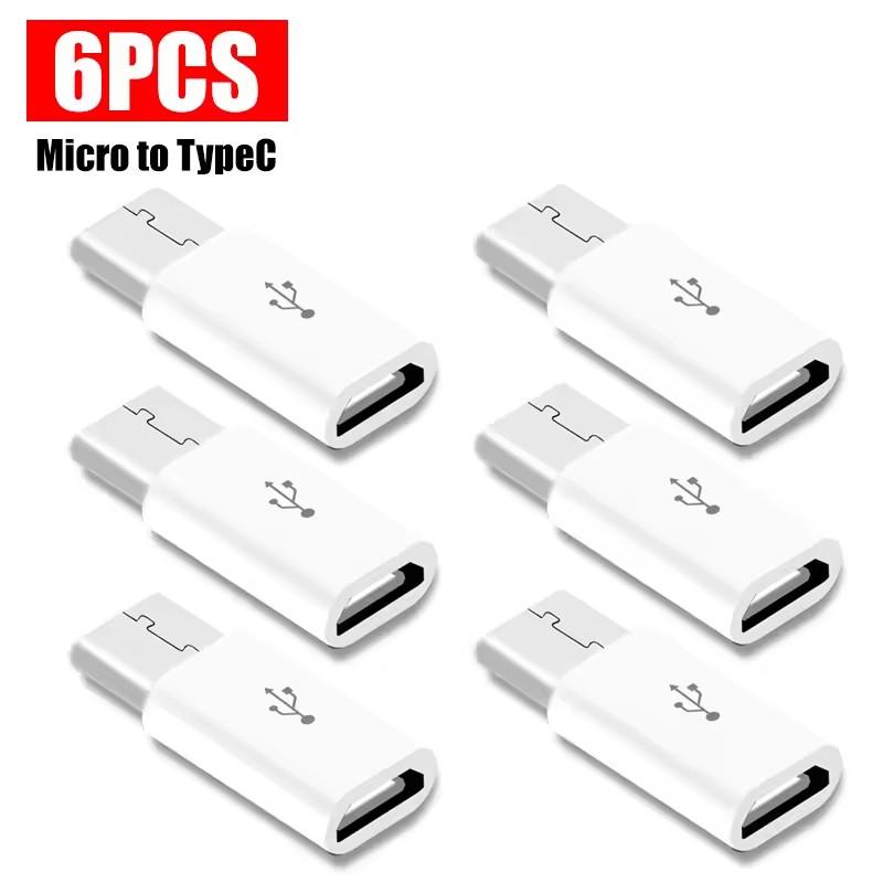 USB Typ C auf Micro-USB-Adapter für Telefon Tablet Android Ladegerät Datenkabel-Adapter Micro-USB-Buchse auf Typ-C-Stecker OTG-Konverter