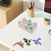 Random Mini Dragon Egg 3D Printed Animals Set Easter Basket Stuffers Prefilled Tiny Animals Figurines Set Dragon Fidget Toy