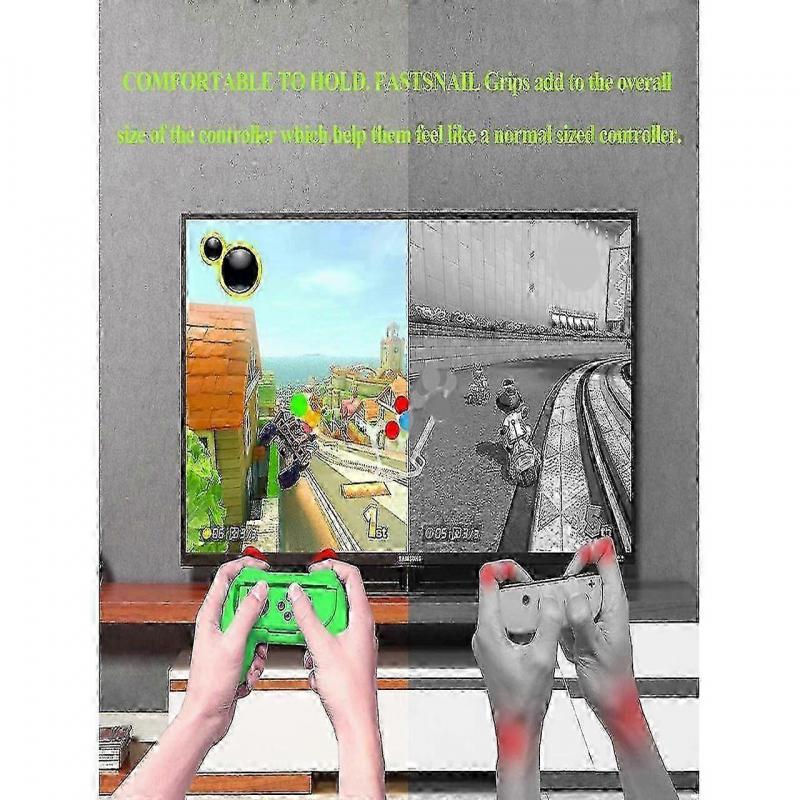 Grips for Nintendo Switch Joy-Con, Wear-resistant Handle Kit for Switch Joy Cons Controller, 2 Pack