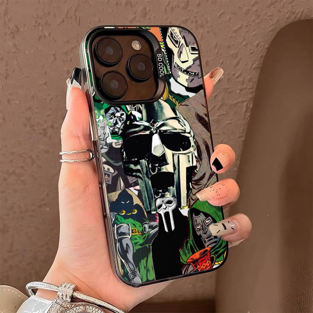 MF-DOOM Rapper Phone Cases For IPhone 17 16 15 14 13 12 11 Plus Pro Max Colorful Case