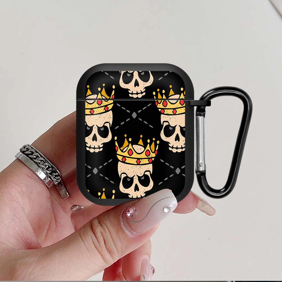 Fashionable Graffiti Skull Head Case For Airpods Pro3 2 Pro2 3 Pro 4 1 Earphone Cases Cover