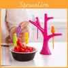 Elegant Treetop Bird Fruit Fork With Beautiful Design And Easy To Clean Features