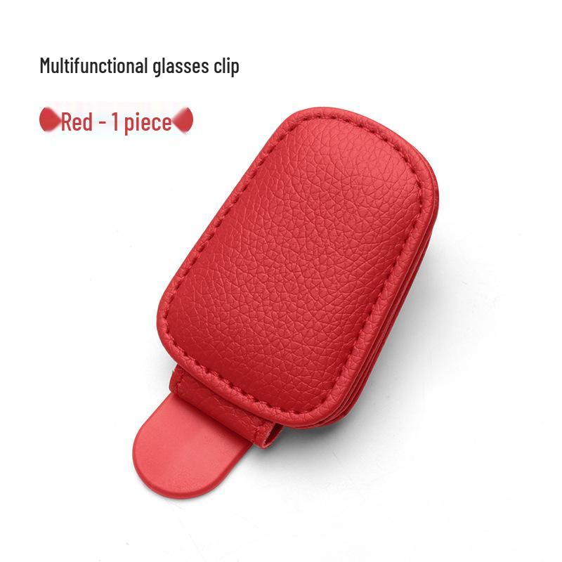 Multi-Function Car Sun Visor Glasses & Storage Clip