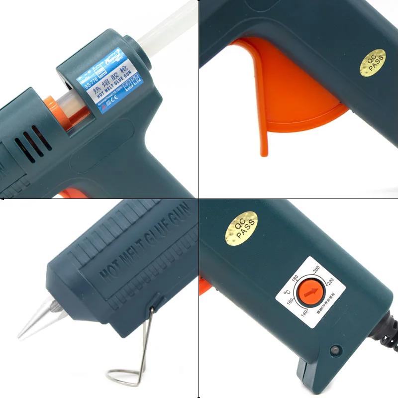 Adjustable Temperature 150W Hot Melt Glue Gun, Large Hot Glue Sticks, For DIY and Craft Projects