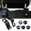 2Pcs Car Seat Headrest Hook Back Seat Storage Hanger Organizer For M Performance E87 X1 X3 X5 X6 E36 E39 E46 E53 E90 E60 E30