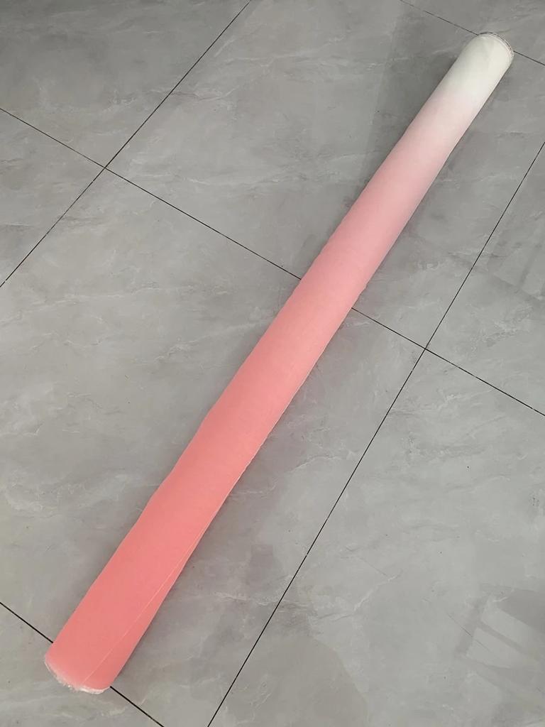 30D Szyfon Tencel Kolor Gradientowy Cienka Tkanina Ubrania Sceniczne Sukienki Koszule DIY Dekoracja Domu 100x150cm