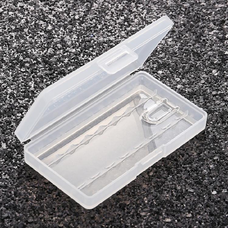 Boîte de Rangement pour Piles 3A à Coque Dure 8 Emplacements avec Fermeture Sécurisée pour les Besoins Domestiques, de Bureau et de Voyage