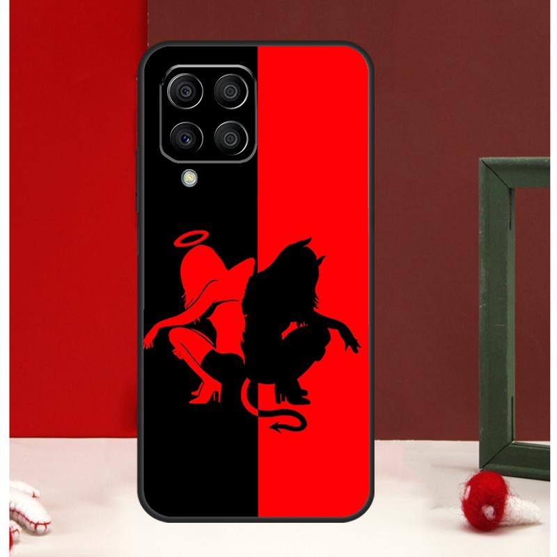 Satan Nun Devil Girl Case For Samsung Galaxy M54 M34 M14 M35 M56 M12 M06 M32 M52 M55 M15 M11 M13 M16 M36 M31 M53