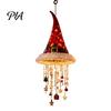 Christmas Home Decor Hat Hanging Lantern, Glowing Santa Cap Decorative Light with LED String Indoor Outdoor Xmas And Pendants, Pendant Lighting