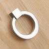 KAK 43mm Circle Handles Color Gold Silver Black Ring Zinc Alloy Door Handles Pulls Cabinet Drawer Knobs For Furniture Hardware