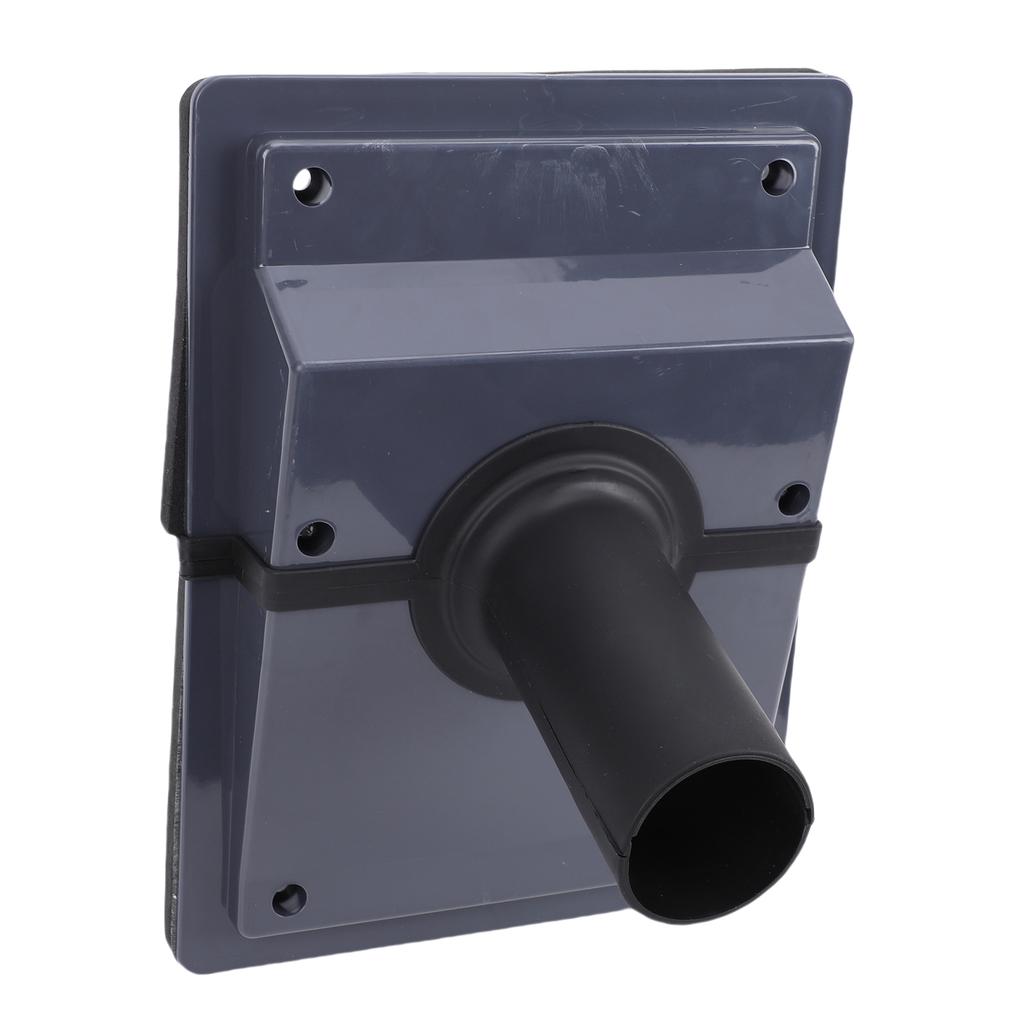 Line Set Outlet Wall System Grey ABS Rubber Easy Install Wall Penetration Line Set Cover Kit for Conditioner System