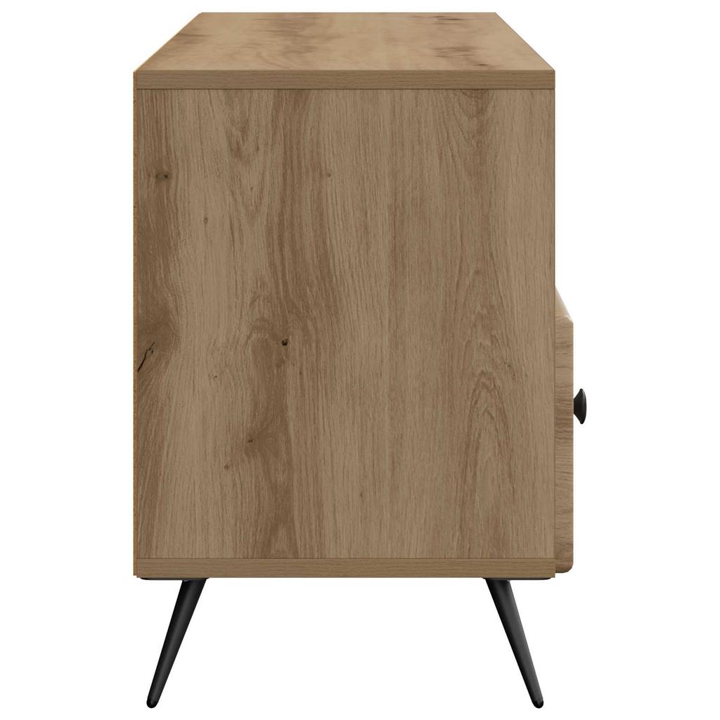 TV Stand Artisan Oak 102 x 34.5 x 50 cm Particleboard