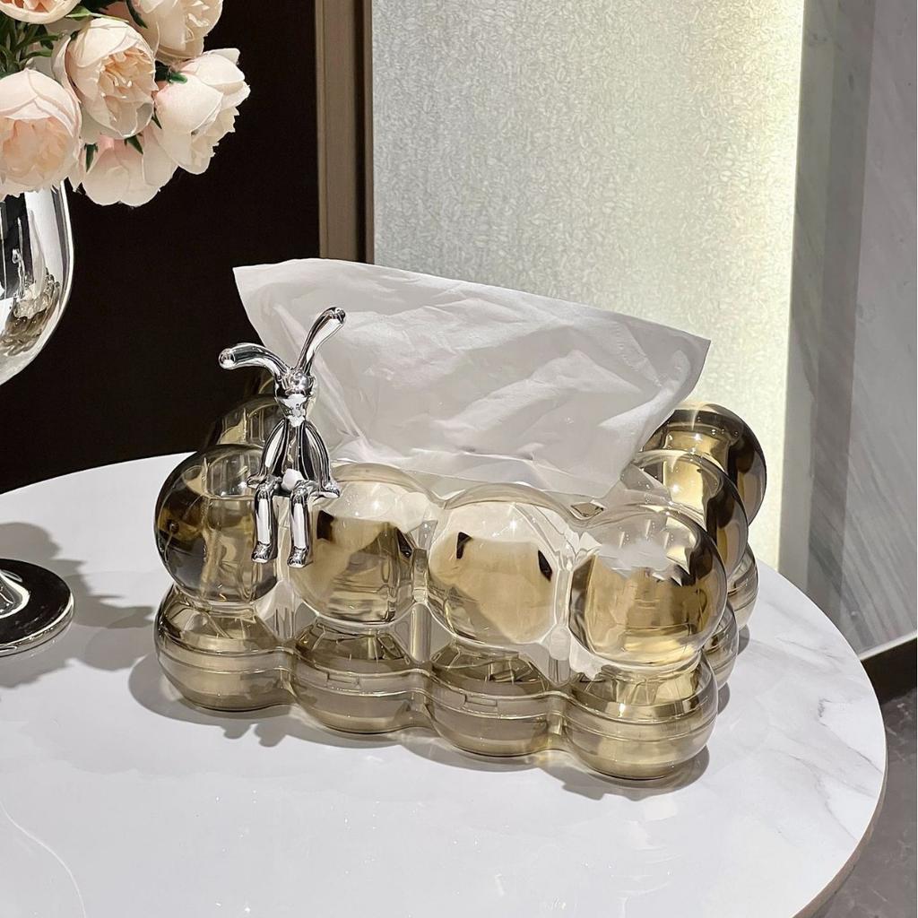 Cloud Design Tissue Box Cover, Home Tissue Boxes,High-End Paper Towel Holder for Living Room Coffee Table,Tabletop Decor