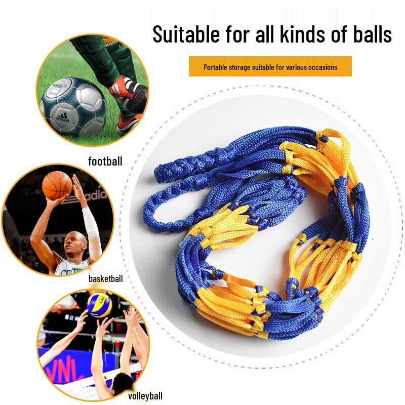 Oujian Verdickte Gelb-Blaue Netz-Balltasche
