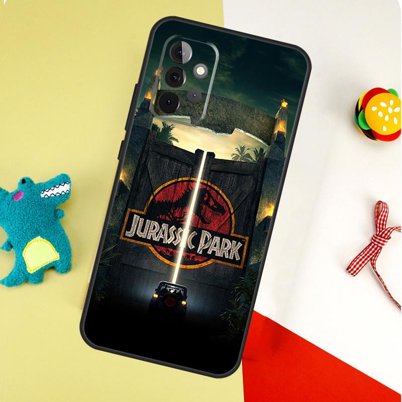Dinosaur World Jurassic Park Case For Samsung Galaxy A54 A34 A24 A14 A12 A22 A32 A42 A52 A72 A52S A51 A71 A13 A53 Cover