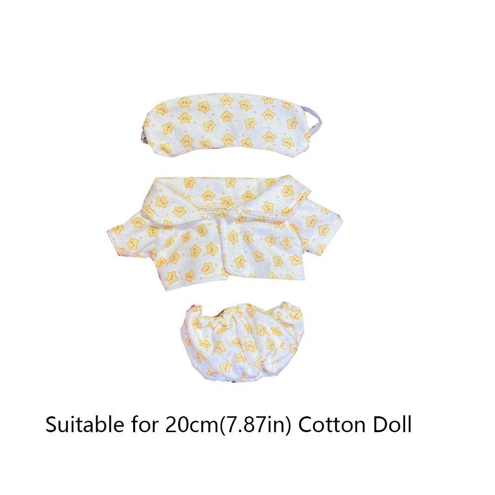 20cm Cotton Doll Clothes Pajamas No Attributes Dolls Clothes Doll Clothes Toy  Doll Accessories