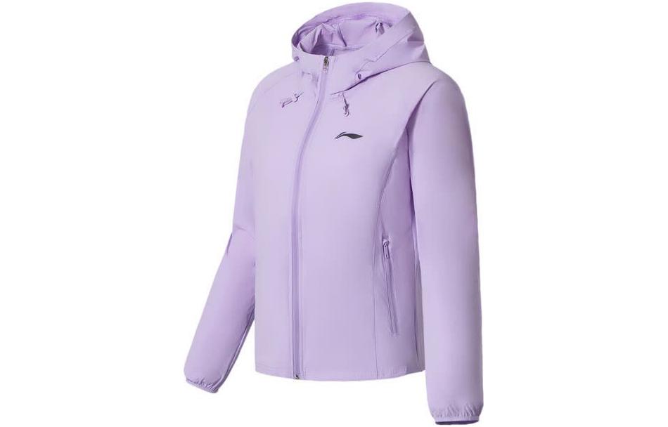 Li Ning Trench Coat Women s Lilac AFDS346-3 M