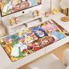 900x400mm Laptop Anime Keyboard Desktop Mats Lucky Star Kawaii Girl Konatas Izumis Mouse Pad Large Extended Non-slip Game Carpet