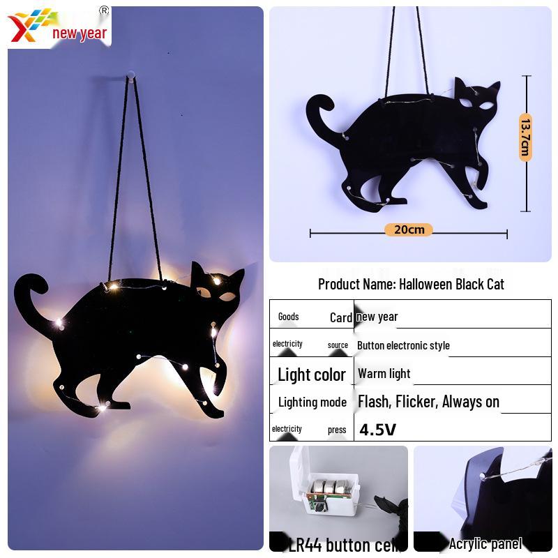Halloween LED Pumpkin & Ghost String Lights: Spooky Room Décor with Flashing Ornaments