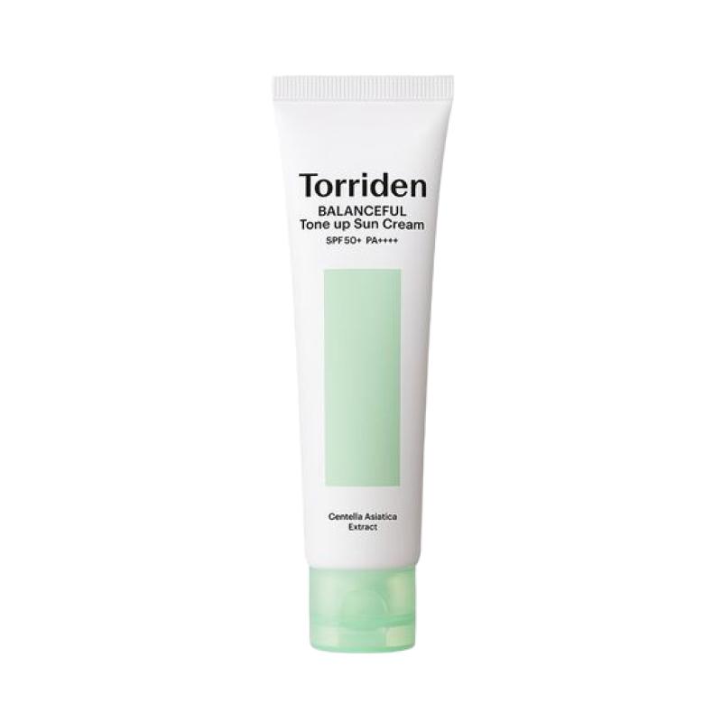 Torriden BALANCEFUL Cica Tone-Up Sunscreen SPF50+ PA++++ Soothing Brightening UV Protection 60ml