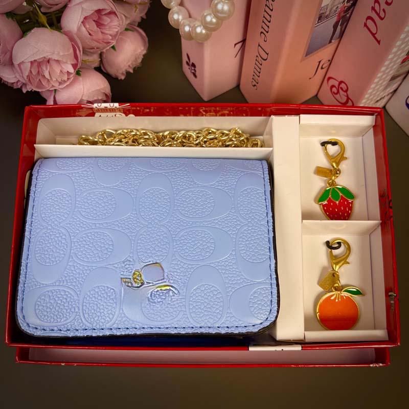 

2025 European and American Fashion Wallet Set: Stylish Coin Purse & Trendy Letter Clutch Bag